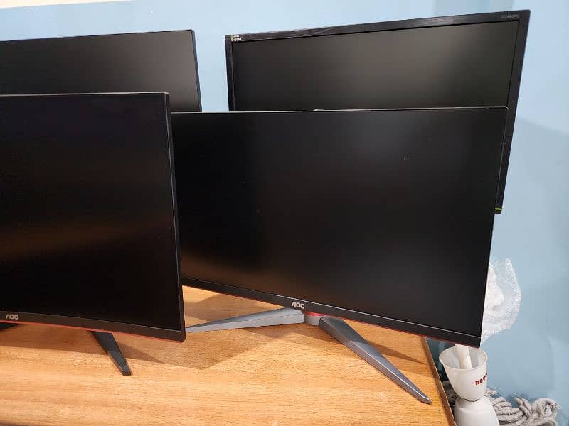 AOC 24Inches 27Inches 144Hz Gaming LED Monitors | Curved | BorderLess 4