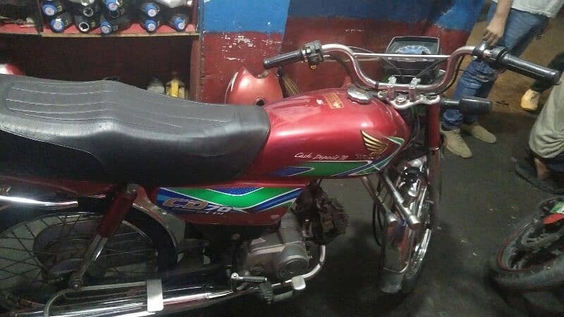 Honda cd 70 original bike 10 by 10 6