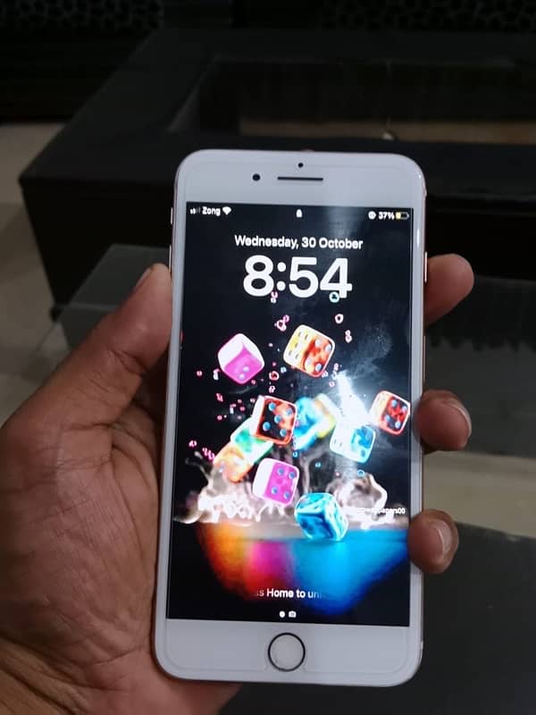 I phone 8 plus 64 gb coldan colour pta approved 3