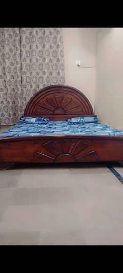 Double Bed and Dressing Table