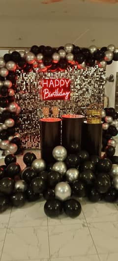 Mattress, Balloon Decor, Light, Event Planner, Birthday, Catering, SMD