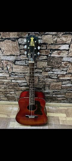 CANDA JUMBO ACOUSTIC GUITAR JAPANESE