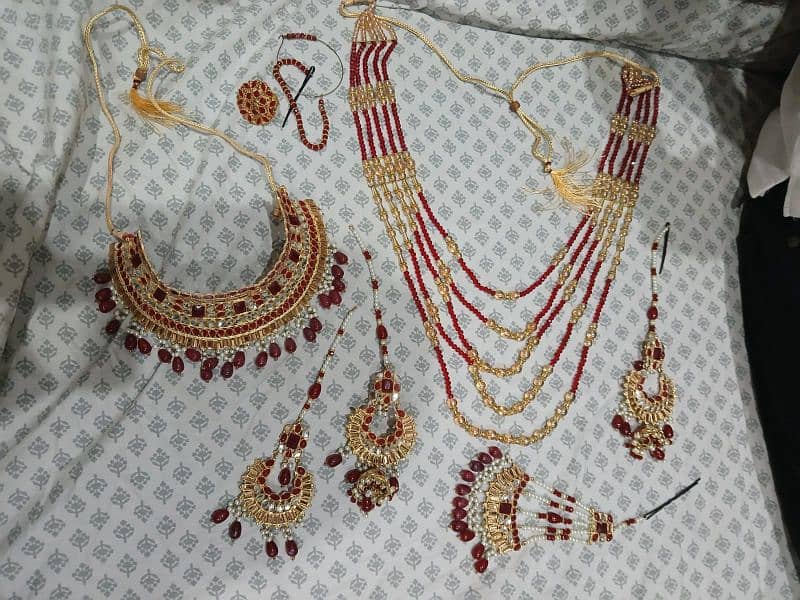 Full Bridel jewellery set for sale 1