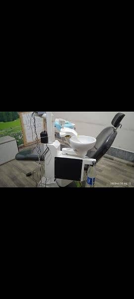 dental semi automatic chair with compressor for sale 1