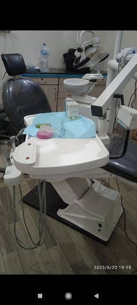 dental semi automatic chair with compressor for sale 2