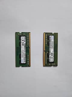 DDR 4 Laptop Ram (2x 4gb) 2400Mhz