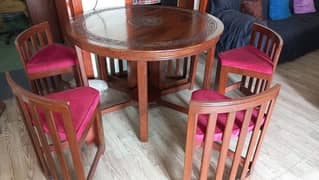 New Dining table with 6 chairs