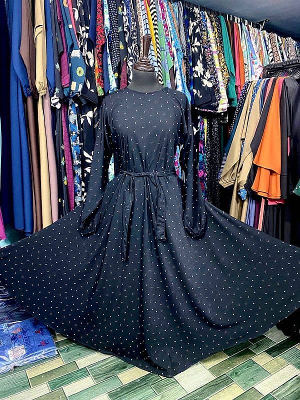 Maxi abaya and Front open abaya. 13