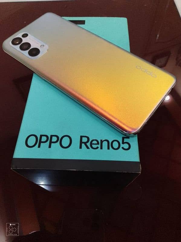 Oppo Reno 5 Ram 8+4 Rom 128 0