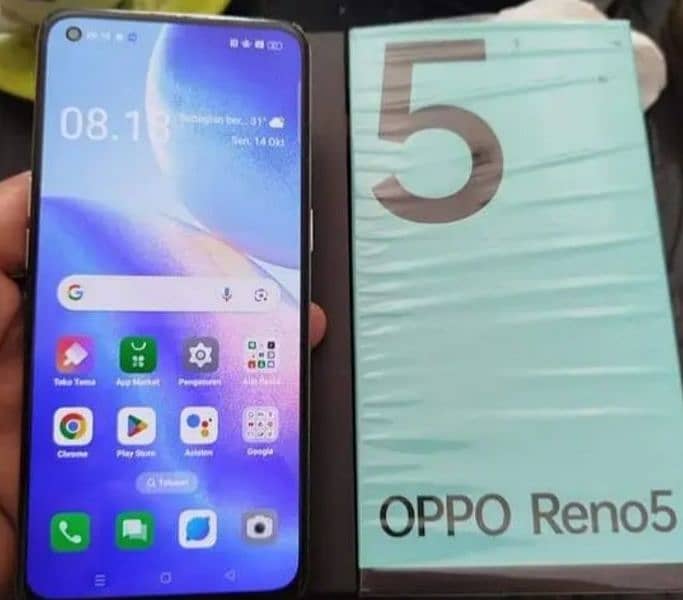 Oppo Reno 5 Ram 8+4 Rom 128 1