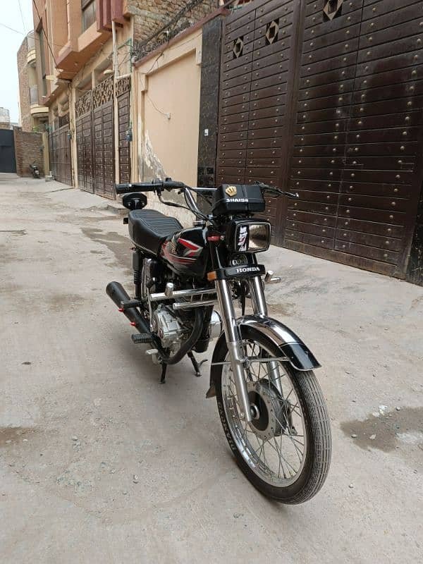 Honda 125 22 model  black 2