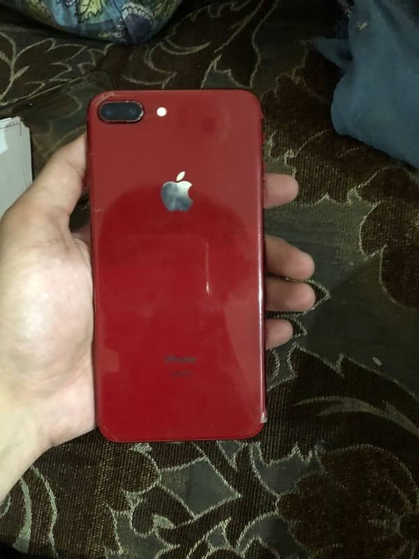 iphone 8plus 64gb pta approved red color 9/10 1