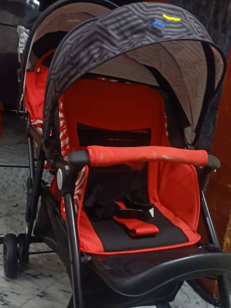 Twin Baby Stroller / Pram 16