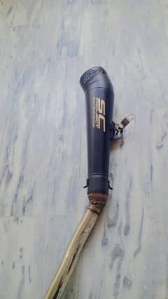 Yamaha YBR-125 Exhaust Silencer 0