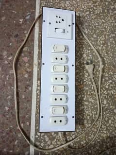 5 socket heavy duty AC extension