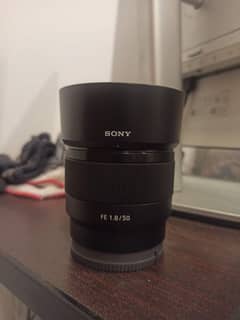 Sony FE 50mm f1.8 E mountBox Open Condition  10/10+