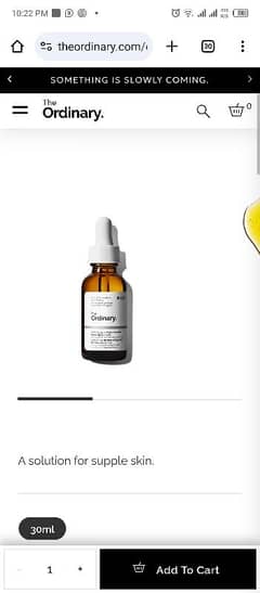 The Ordinary Cold Pressed Rose hip oil