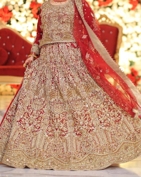 bridal lehenga| Barat dress 1