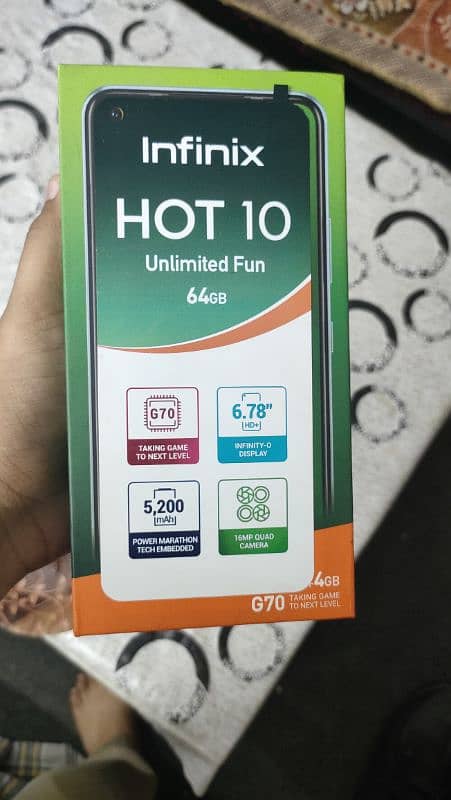 Infinix hot 10 10/10 5