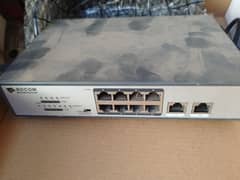 PoE switch 8+2 0