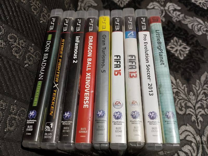 PS3 CDs (used) 0