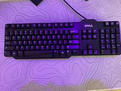 Dell wired gaming keyboards, wired gaming mouse mint condition