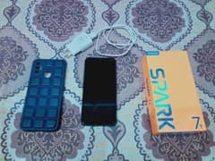 Techno Spark 7t Storage 4 64 Condition One hand All Ok Urgent sale