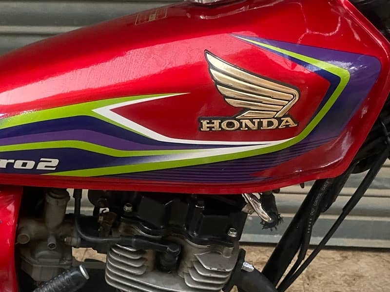 HONDA CG 125 2016/2017 RED COLOUR 12