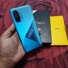 Poco F3 8gb 256 gb complete box 33wat original charger