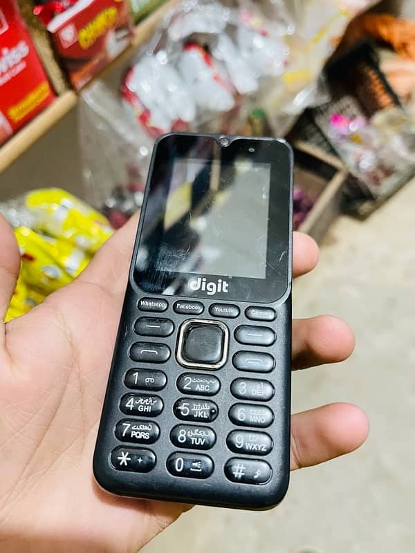 jazz digit 4G touch screen mobile phone 7000 only 1