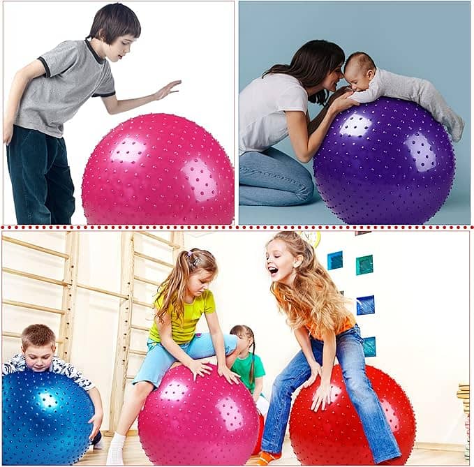 700g Ball, ,55cm Exercise Ball Large Spikes Tactile Sensory Massage 0