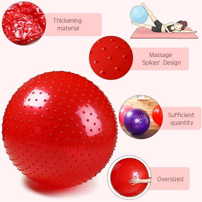 700g Ball, ,55cm Exercise Ball Large Spikes Tactile Sensory Massage 3