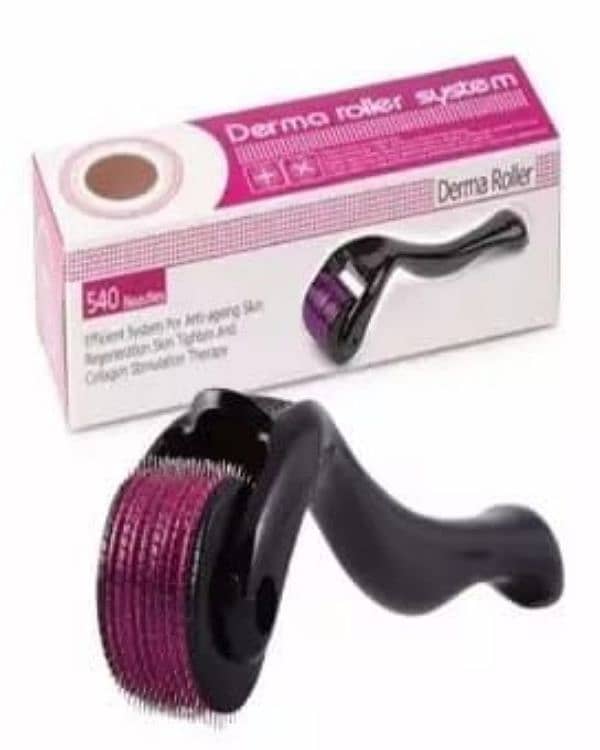 Derma Roller 0.5mm with 540 Micro Needle for Hair Growth 1