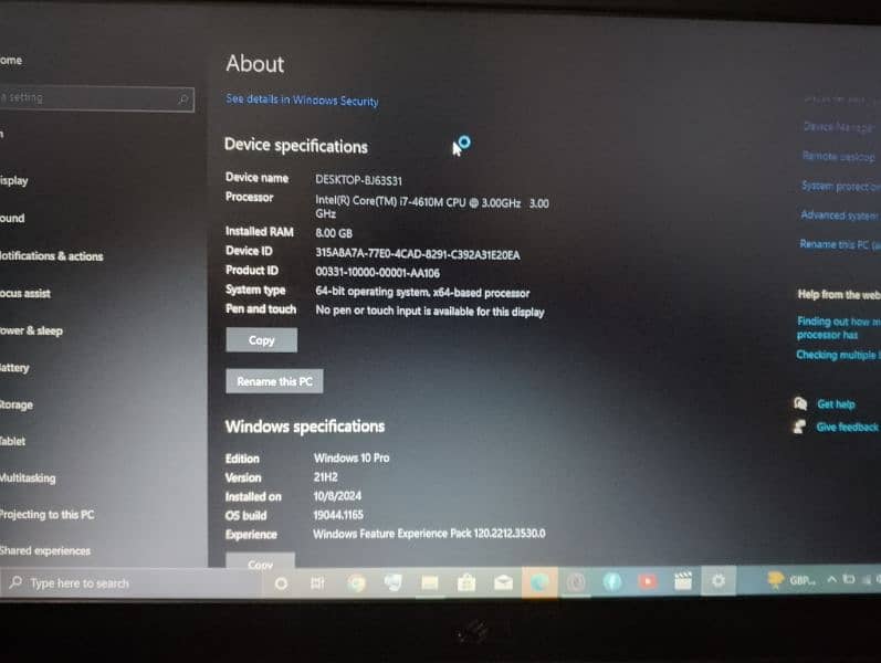 Dell latitude E6440  i7 2