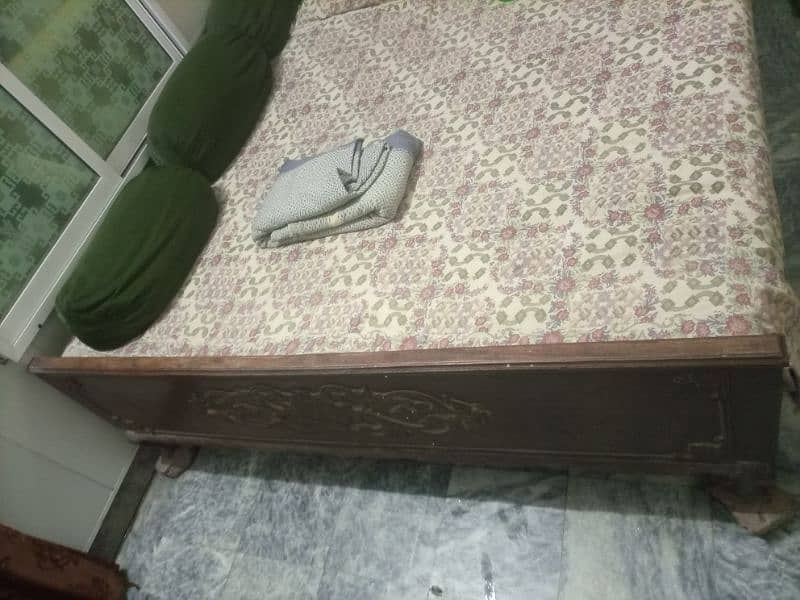 wooden Bed without mattress 6