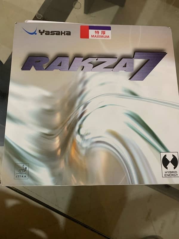 table tennis  rubber rakza 7 1