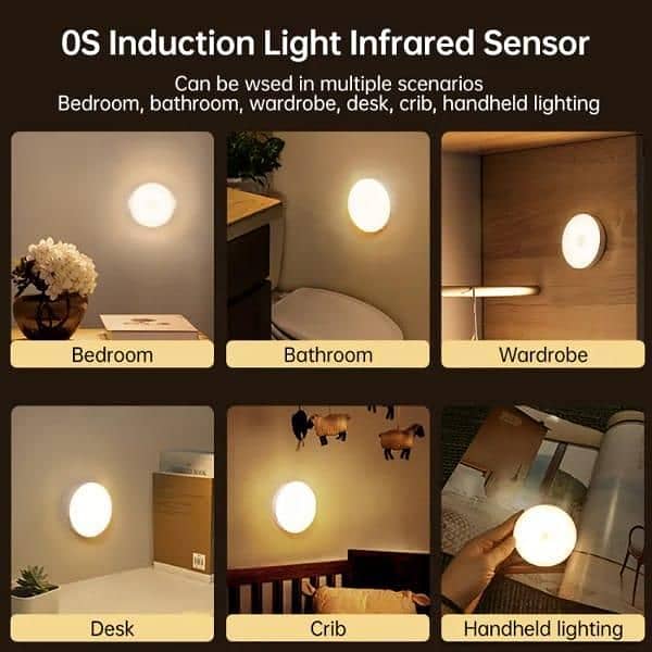 Auto on off motion sensor light with free cash on delivery 4