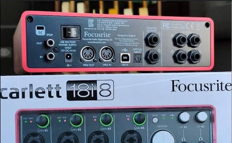 Focusrite Scarlett 8i8 1st gen 1