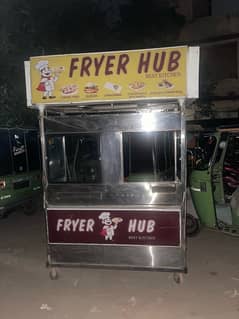 shwarma and fryer counter for sale 0