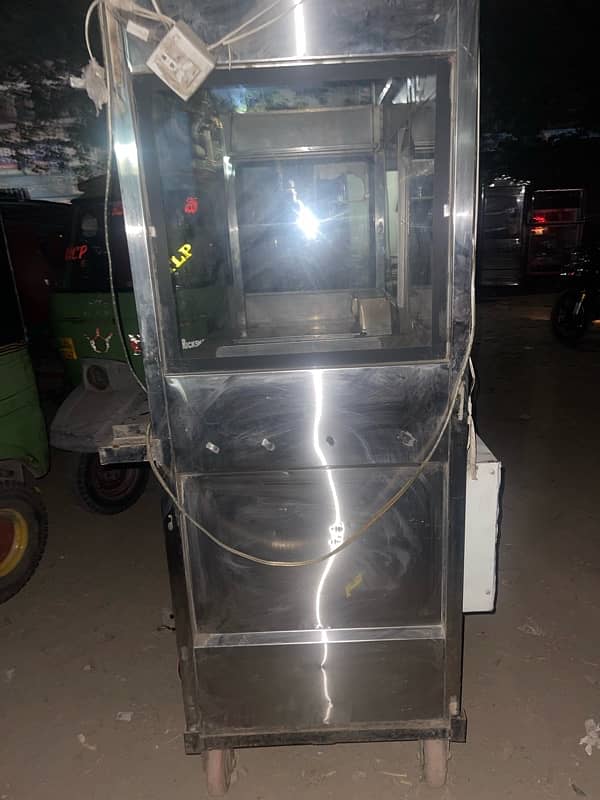 shwarma and fryer counter for sale 1