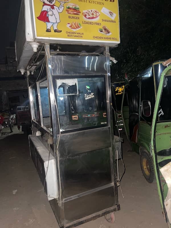 shwarma and fryer counter for sale 5