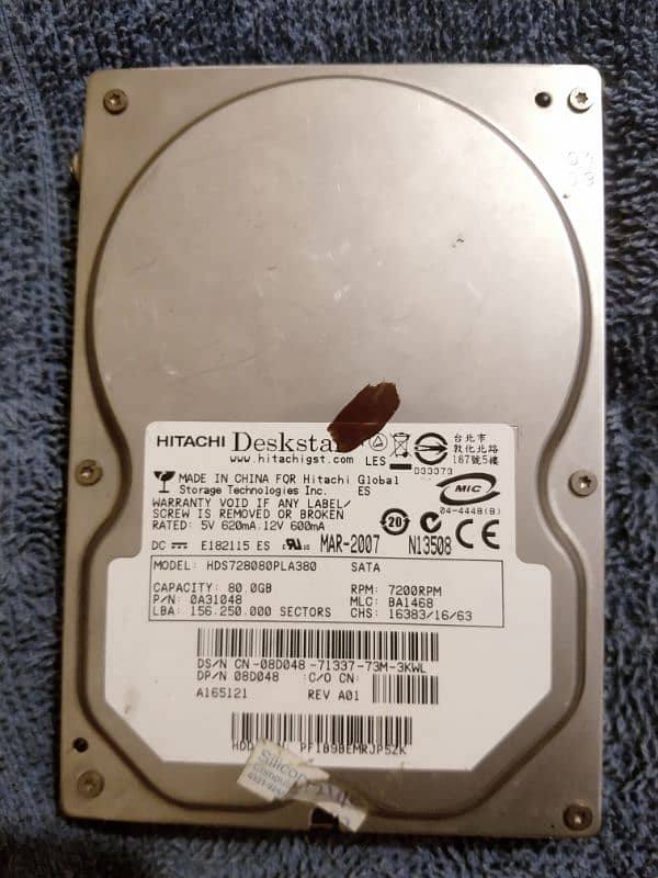 80 GB Hard Drive 1