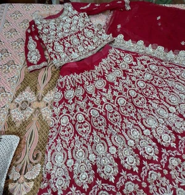 Bridal lehnga one time use, 2 month ago 1