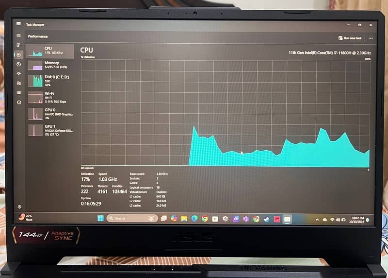 ASUS Tuf F15  i7 RTX 3050ti (Fx506HE) 6