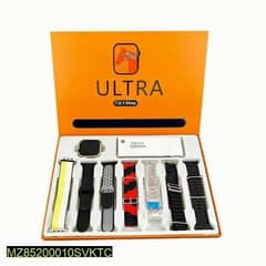 Ultra Smart watch 7 in 1 Straps, A1 Quality