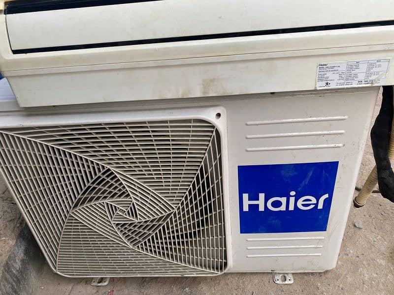 haier non inverter 1 ton gas lock 0