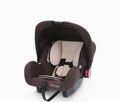 Tinnies Baby Brown Carrier & Car Seat For Comfortable Traveling