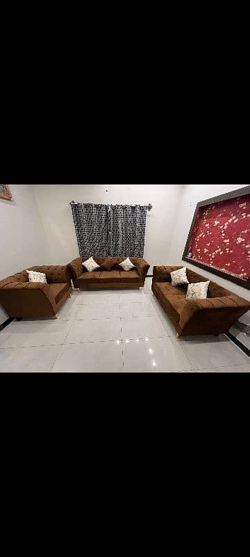 sofa set for sale like a brand new one 3