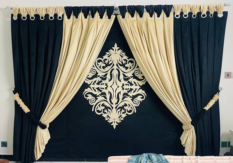 Ready made curtains available in 7*7 sizes 13