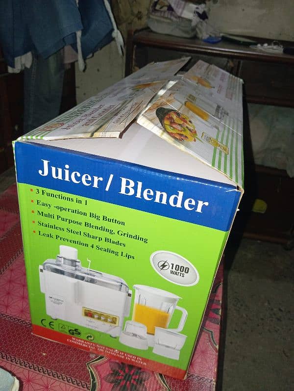 National Premium Juicer Blender and Grinder New hai No used new hai 11